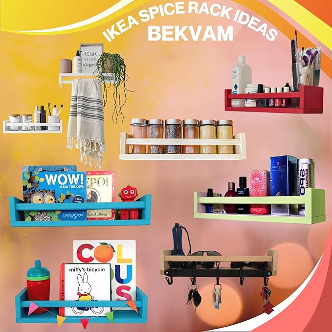Ikea Bekvam Spice Rack, Birch