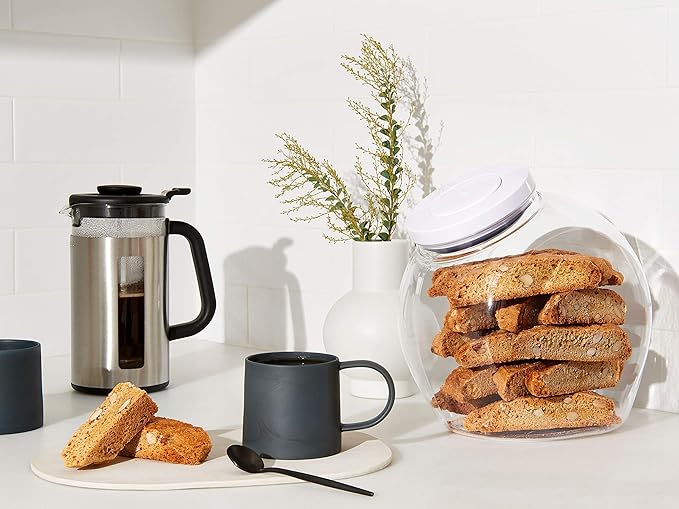 OXO Good Grips 5.0 Qt POP Large Jar - Airtight Food Storage- for Cookies and More (Pack of 4)