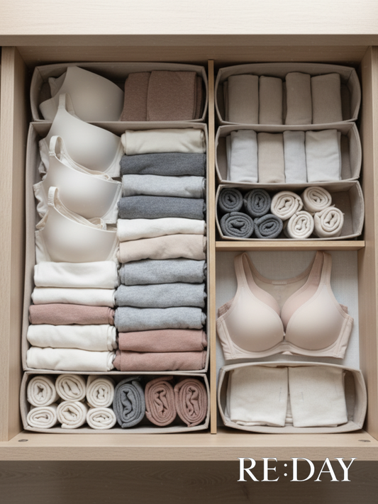 Start Your Day with a 'Tidy Mind': The Magic of the [Innerwear Station] for Disorganized Drawers