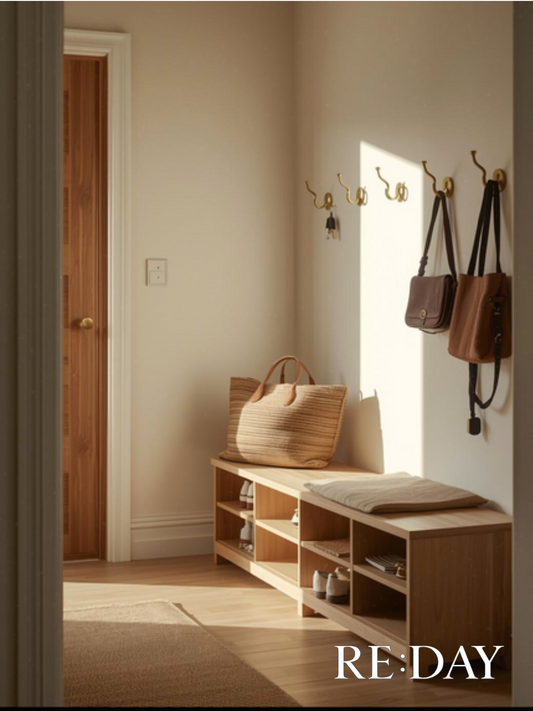 The Secret to a Stress-Free Morning? A Calm Entryway