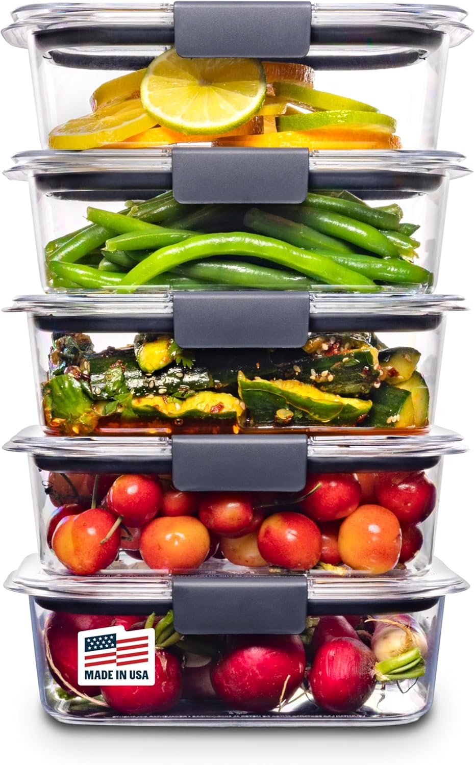 fridge organizer bins