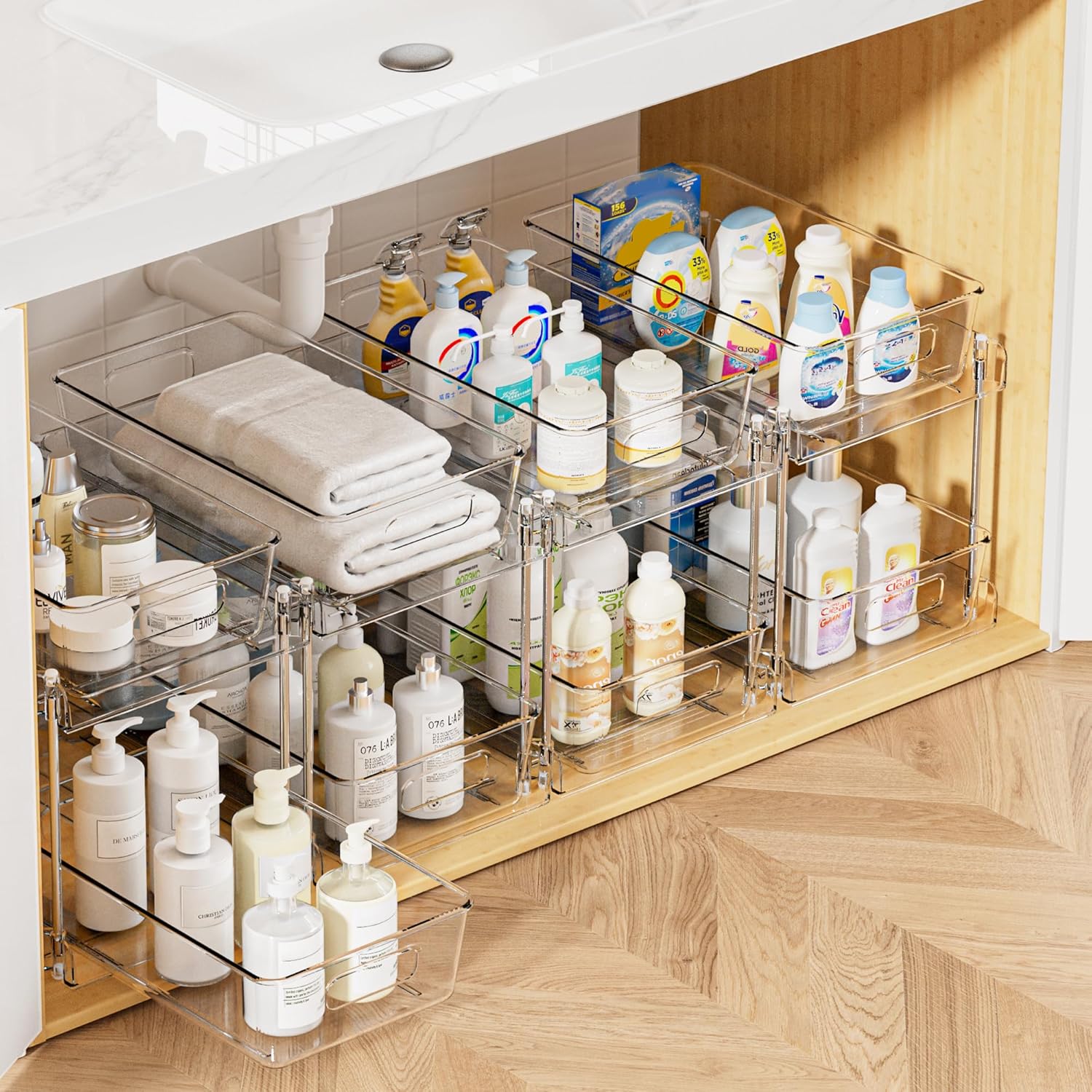 Bathroom Under Sink Organizer