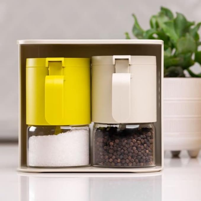 Zuutii Spice Jars Rack(Lightcream)