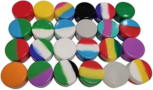 5ml Lots Silicone Container Box 18 colors 10pcs