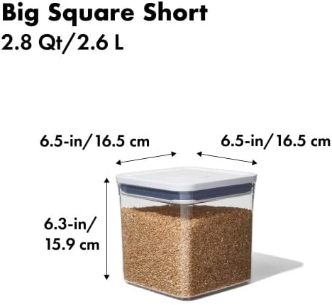 OXO Good Grips POP Container - Airtight Food Storage - 2.8 Qt for Rice, Sugar and More