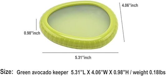 Avocado Keeper and slicer set, Reusable Avocado Storage Container BPA Free, Avocado Saver Pod Cover, Avocado Holder Organizer for Refrigerator Fridge to Keep Avocado Fresh…