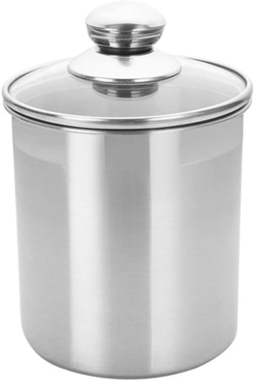 DOITOOL Sealed Cans Food Storage Bottle Coffee Beans Storage Tank Snacks Container Home Kitchen Tool - 4.92x4.92x8.66 Inch