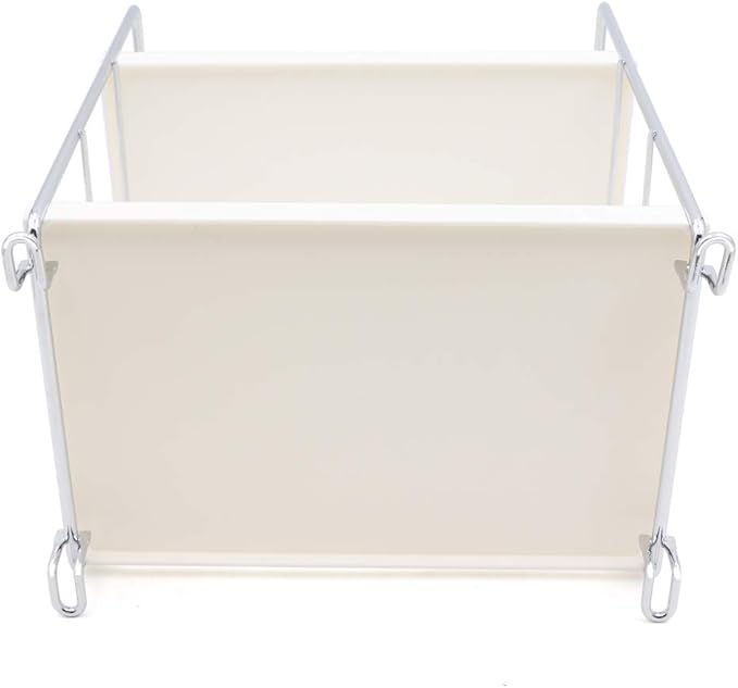 Plastic/Metal Freestanding Stackable Organizer Shelf,Bathroom Countertop Storage Shelf Cosmetic Organizer Holder Kitchen Spice Rack,2-Tier Standing Rack (Silver)