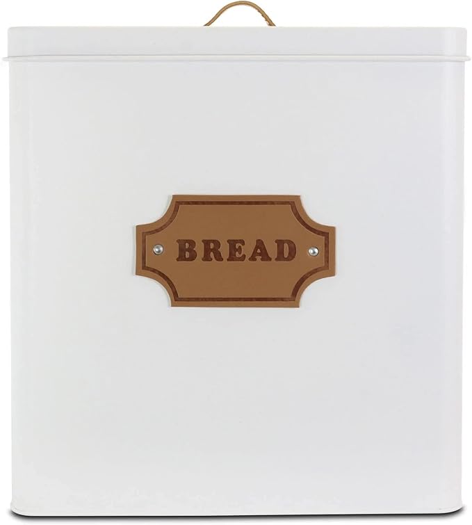 Megachef Storage and Organization Food and Coffee Canister Set Collection, 5 Piece, Matte White