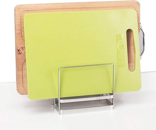 Kitchen Organizer with Utensil Holder,Pot Rack and Cutting Board Holder,Stainless Steel