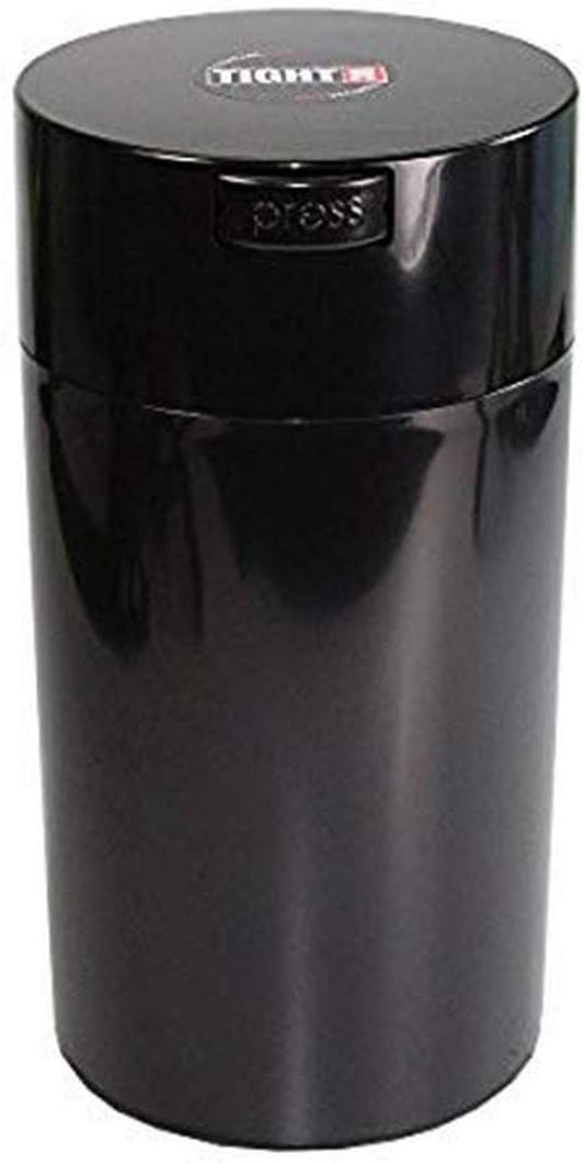 Tightvac Tightvac-3oz to 12 Ounce-Patented Airtight Multi-use Vacuum Works as Smell Proof Herbs and Dry Goods Storage Container, 1.3-Liter/1.1-Quart, Black