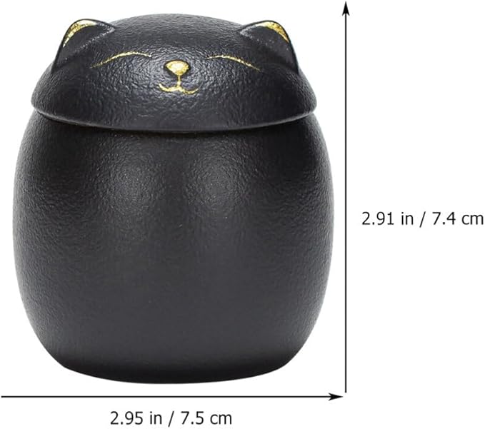 Luxshiny Ceramic Jar - Dried Fruit & Cookie Jar, Food Storage Containers, Effortless Travel