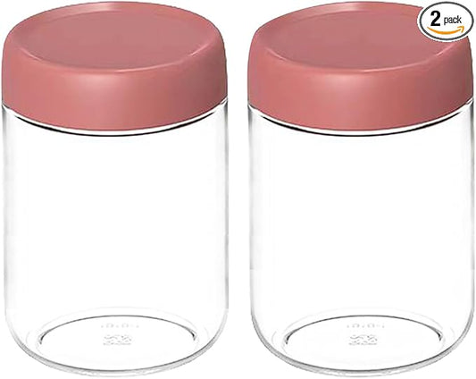 2Pack Overnight Oats Containers with Lids, 16 oz Glass Mason Overnight Oats Jars, Wide Mouth Airtight Containers for Milk, Cereal, Fruit, Yogurt, Spice Sugar, Salad Dressing, Sauce