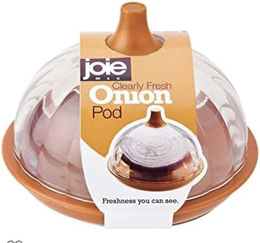 Joie MSC International 067742-330000 Clearly Fresh Airtight Onion Keeper Storage Container Pod