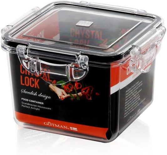 Airtight Food Storage Container With Lid (40.6 oz) - Leak-Proof Large container| BPA-Free | Meal Prep | Microwave, Freezer and Dishwasher Safe | Kitchen Fridge Organizer Boxes | Fresher Food