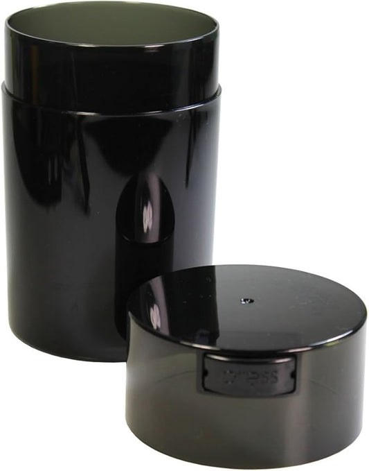 Tightvac - 1 oz to 6 ounce Airtight Multi-Use Container,Black Pearl
