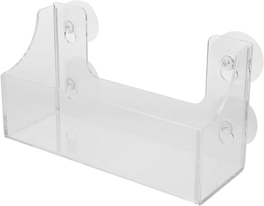 Suction Cup Refrigerator Rack Acrylic Shelf for Kitchen Organizer and Storage Clear Spice Rack Fridge Beverage Holder