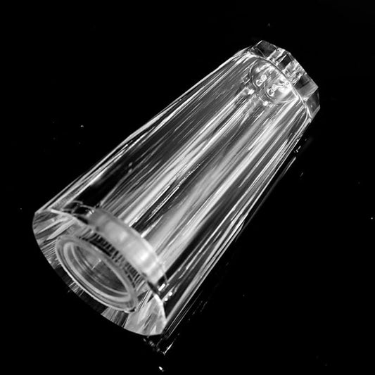 Set of 2 Crystal Seasoning Bottle With Holder,Refillable Crystal Salt and Pepper Shakers Set,Crystal Flavor Dispenser,Kitchen or Table Ornaments(003)