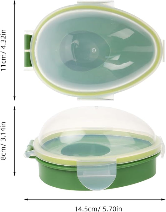 DOITOOL Avocado Keeper Reusable Avocado Storage Container individual Avocado Saver Avocado Holder Organizer for Refrigerator Fridge to Keep Avocado Fresh
