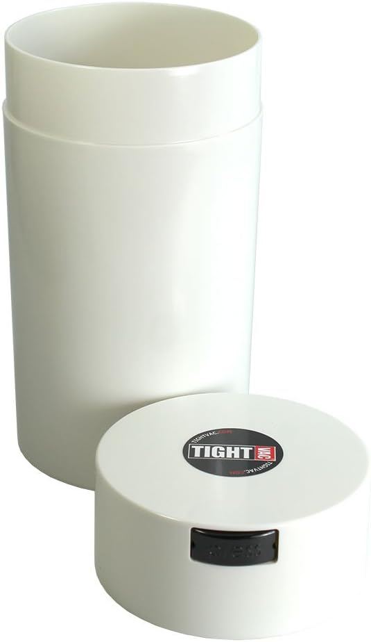 Tightvac-3 to 12 Oz Vacuum Sealed Storage Container, 1.3 L, White