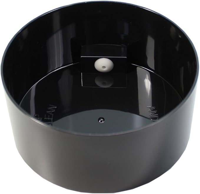 Tightvac - 5oz to 24 Ounce - Patented Airtight Container | Multi-use Vacuum Container Works as Smell Proof Containers for Herbs and Dry Goods. Black Clear