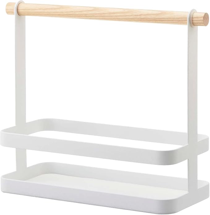 Yamazaki Home Tosca Spice Rack - Steel + Wood