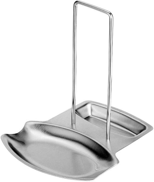 Lawei 3 Pack Lid and Spoon Rest - Pot Lid Holders Stainless Steel Pan Lid Organizer for Pots Pans Spoons