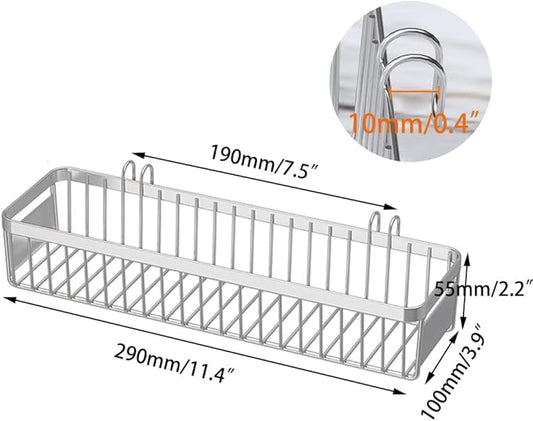 Drawer Silverware Organizer, Utensil Mesh Organizer for Chopsticks/Spoon/Fork/Knife, SUS304 Stainless Steel Drawer Utensil Drying Rack