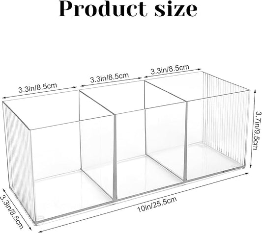 Rainmae Cutlery Storage Organizer, Plastic Cutlery Utensil Holder Storage Organizer Caddy for Kitchen Countertop Organization, Holds Fork, Knife, Spoon, Silverware Tableware Storage Box