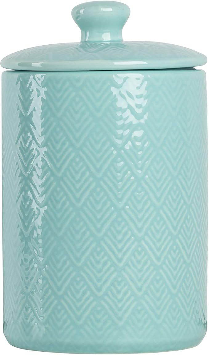 10 Strawberry Street Kitchen Canister, 3 Piece Set, Marquis Blue