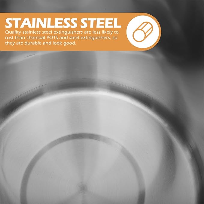 Stainless Steel Airtight Canisters Container: 152 fl oz Airtight Clamp Lid Kitchen Food Storage Bucket for Rice Flour Grain Coffee Bean Flour Oil Sugar Milk