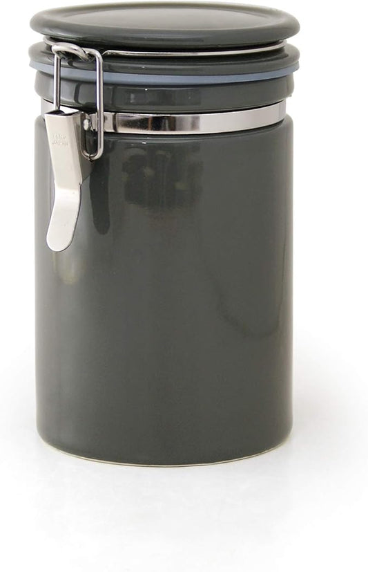 Zero Japan CO-200 SGY Coffee Canister 200, Steel Gray, 27.1 fl oz (800 cc)