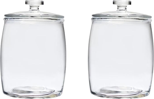 10 Strawberry Street Arlo Glass Canister Medium, Set of 2
