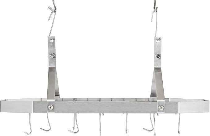 Cuisinart Octagonal Hanging Cookware Rack,Stainless steel