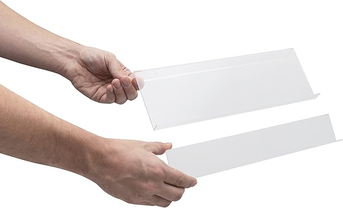 Spice Drawer Organizer Trays - 2 Pack - Expandable, Acrylic, Custom Fit - Declutter Kitchen Drawers, Spice Jar Rack, Cabinets, Pantry 4 Tier- Complete with Measuring Spoons