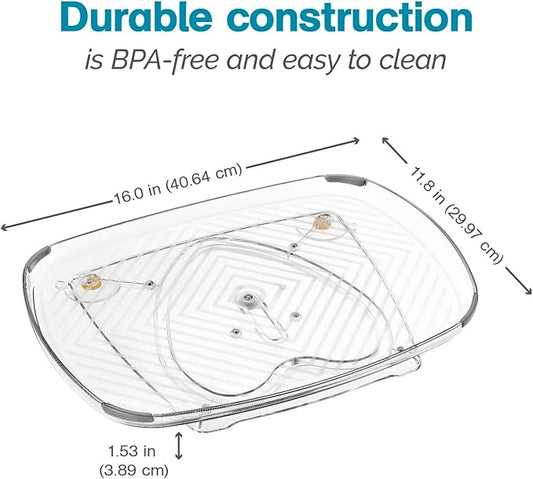 Polder 16-Inch EZ-Reach Rotating Storage Tray