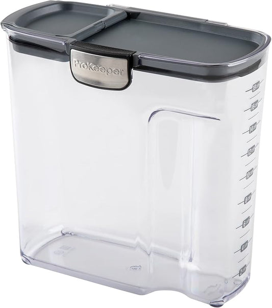 Progressive International ProKeeper+ 4.5-quart Large Cereal Keeper Multipurpose Airtight Stackable Food Storage Container