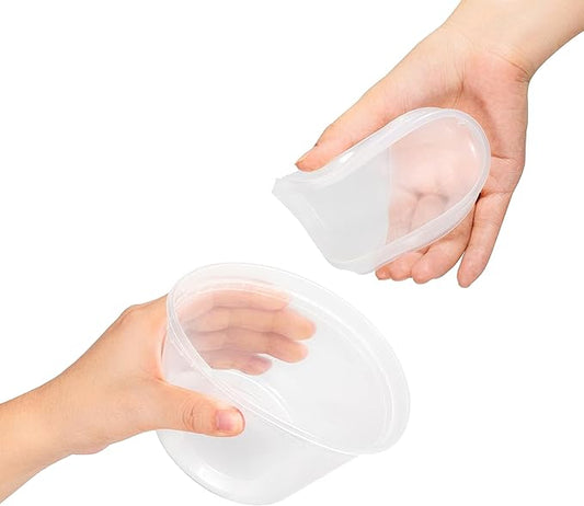 TashiBox 50 Sets 16 Oz Plastic Deli Containers with Lids - Food Storage Containers with Lids - Clear Airtight Meal Prep Containers, BPA Free, Stackable, Leakproof, Microwave and Freezer Safe