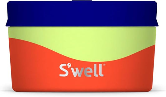 S'well Stainless Steel Food Canister, 10oz, Papaya, Single Walled Durable Construction, BPA Free, Dishwasher Safe