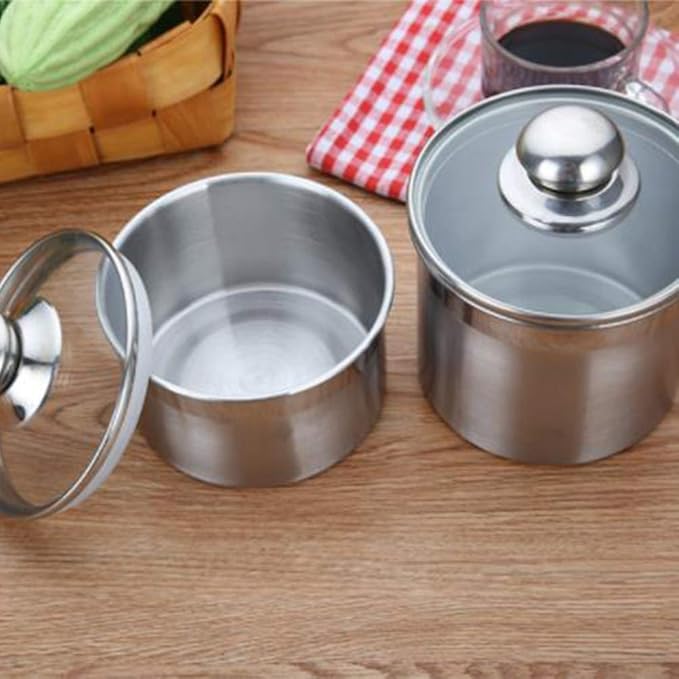 DOITOOL Sealed Cans Food Storage Bottle Coffee Beans Storage Tank Snacks Container Home Kitchen Tool - 4.92x4.92x8.66 Inch