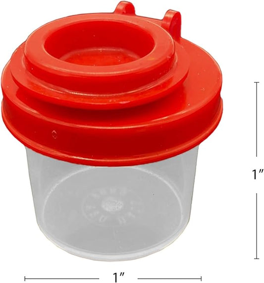 Salt and Pepper Shakers Moisture Proof Set, Perfect to go Camping Picnic Outdoors Kitchen Lunch Boxes Travel Spice Set Clear