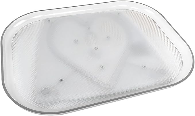 Lazy Susan Turntable Organizer for Large Refrigerator, 360° Rotate Fridge Organizers and Storage, 14 Inches Rectangle Lazy Susan Organizer for Fridge, Cabinet, Pantry