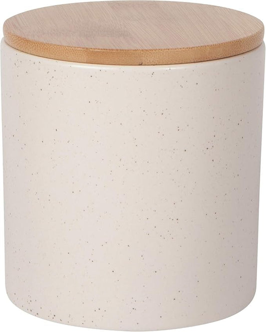 Now Designs 5066022aa Terrain Med Sandstone Stoneware Canister, Natural