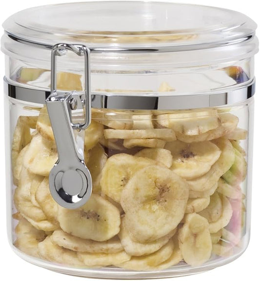 Oggi Corporation 26 Oz. Acrylic Airtight Canister w/ Clamp