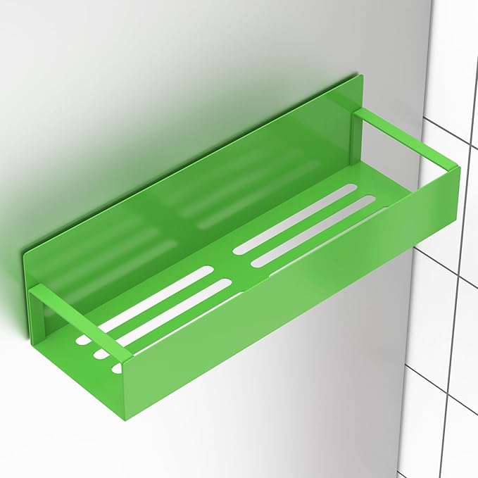 4 Pack Magnetic Spice Storage Rack Organizer for Refrigerator and Oven, Green Fridge Organizers and Storage
