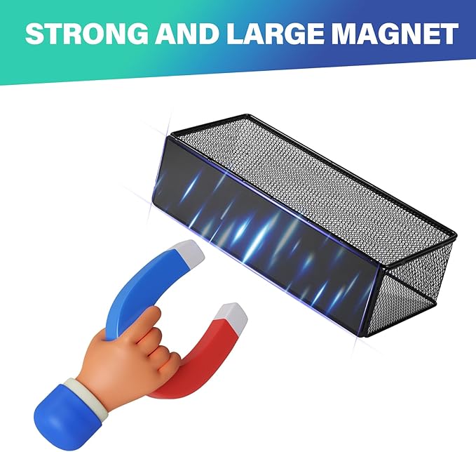 Magnetic Spice Rack for Refrigerator,2 Pack Magnetic Spice Rack for Kitchen Organization，Magnetic Spice Shelf Rack Organizer for Side of Refrigerator Fridge，Kitchen Storage Organizer,Black