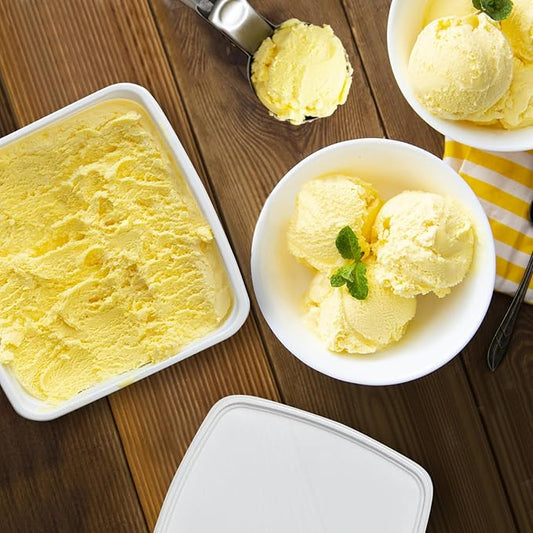TINSKY 16 Pcs Plastic Deli Containers with Lids Ice Cream Containers Buckets Square Food Storage Containers Freezer Safe for Kitchen Party Drinks Snacks Fruits Desserts (67 Oz/ 2 Qt / 0.5 Gallon)