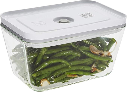 ZWILLING Fresh & Save Glass Large Airtight Food Storage Container, Meal Prep Container, Food Saver
