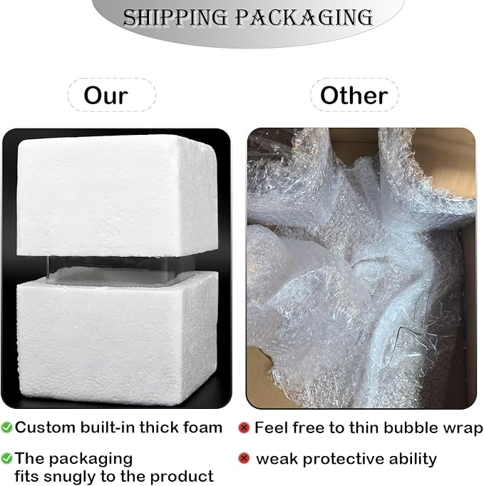 Square Glass Jars,4 Pack Food Storage Containers Glass Jars with Metal Lids 37 Oz Glass Jars Airtight Glass Canisters Kitchen Storage Jars ,Glass Canisters for Coffee, Spices Storage Jars Airtight Squ