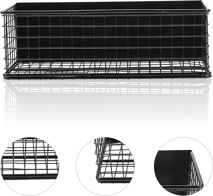 Cabilock Magnetic Spice Rack for Refrigerator,Black Magnetic Spice Rack Seasoning Organizer Magnetic Fridge Shelves Kitchen Organization Fridge Magnet Organizer for Kitchen Organization and Storage